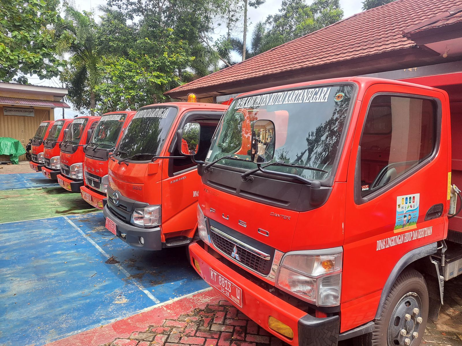 Ilustasi armada pengangkut samaoah yang tersedia di DLKH Kukar (Istimewa)